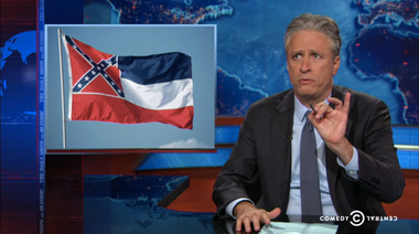 Image for Jon Stewart destroys Confederate flag defense: 