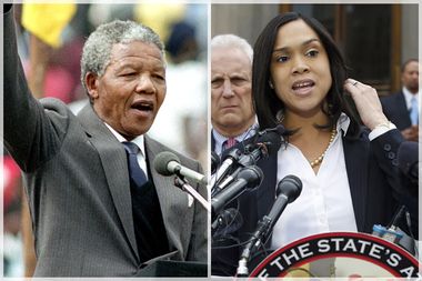 Nelson Mandela, Marilyn Mosby