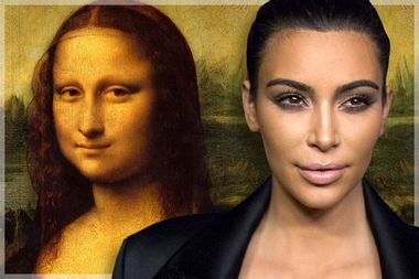 Mona Lisa Kim Kardashian