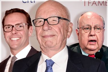 James Murdoch, Rupert Murdoch, Roger Ailes