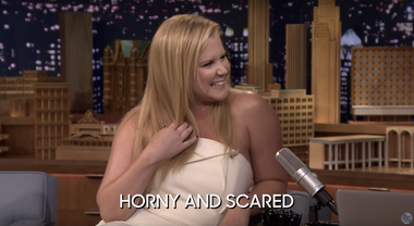 Image for Amy Schumer and Jimmy Fallon acting “fake nice” to each other is your must-see morning clip