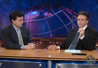 Image for “Daily Show” classics: Jon Stewart and Stephen Colbert rip into Mississippi for its 