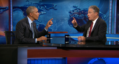 Image for Barack Obama subtly burns Donald Trump & GOP in his final interview with Jon Stewart