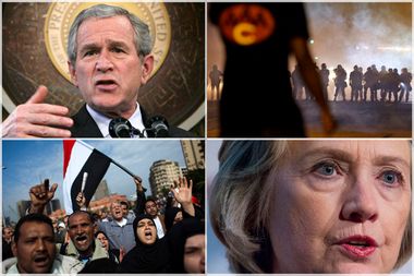 George W. Bush, Hillary Clinton