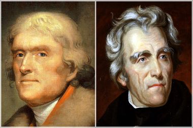 Andrew Jackson, Thomas Jefferson