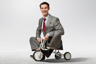 Man on Tricycle