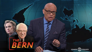 Image for Larry Wilmore mocks Black Lives Matter activists at Sanders rally: 