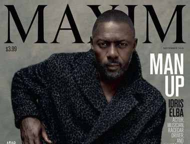 Image for Maxim makes history by putting a man on their cover for the first time