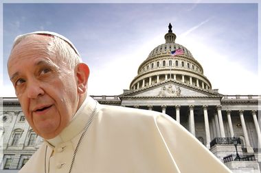 Image for Pope Francis implores Americans not to be 