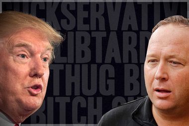 Donald Trump, Alex Jones