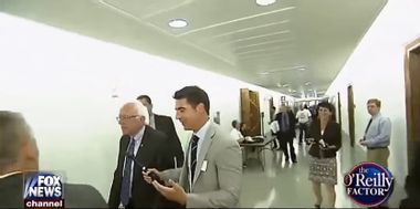 Image for Bernie Sanders shuts down Fox News' Jesse Watters: 