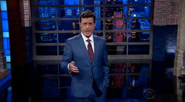 Image for Watch Stephen Colbert’s dazzling 