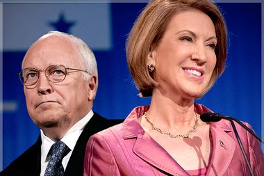 Dick Cheney, Carly Fiorina