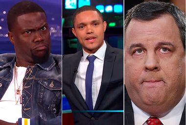 Image for Kevin Hart and Chris Christie announced as first guests on Trevor Noah's 