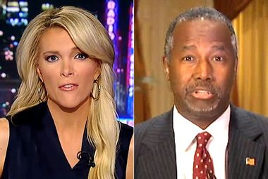 Image for Megyn Kelly trips up patently unprepared Ben Carson with softball question about Kim Davis and slippery slopes