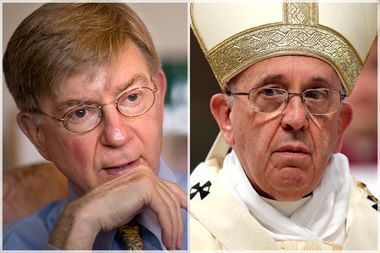 George Will, Pope Francis