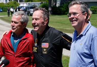 George H. W. Bush, George W. Bush, Jeb Bush