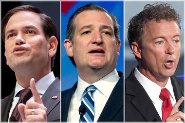 Marco Rubio, Ted Cruz, Rand Paul