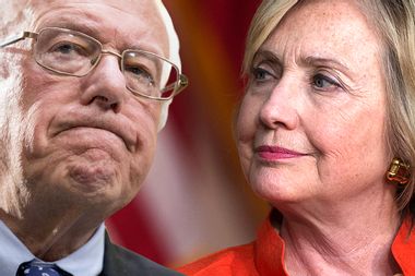 Bernie Sanders, Hillary Clinton