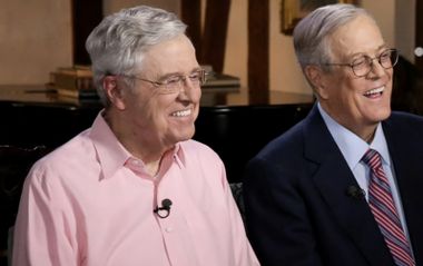 Image for Naked plutocracy laid bare: The Koch brothers aren't even camouflaging their political influence