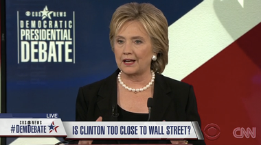 Image for The Democrats face off: A good, substantive debate that put Hillary's weaknesses on display