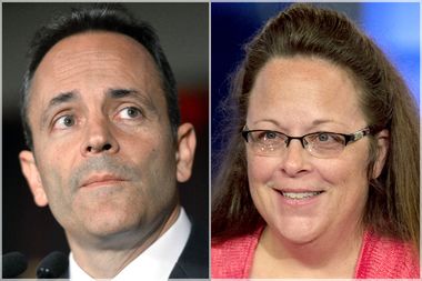 Matt Bevin, Kim Davis