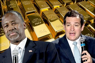 Image for Ben Carson and Ted Cruz are running against FDR: The Freudian theory behind the gold standard's kooky return