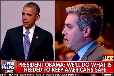 Barack Obama, Jim Acosta