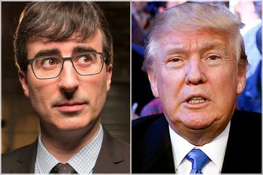 John Oliver, Donald Trump