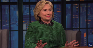 Hillary Clinton on Seth Meyers