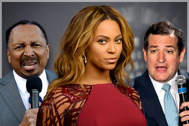 E. W. Jackson, Beyonce, Ted Cruz