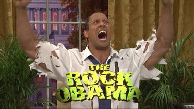 The Rock Obama SNL