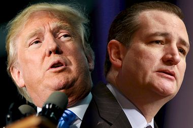 Donald Trump, Ted Cruz