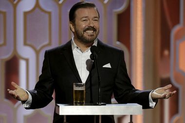 Image for Ugh, Ricky Gervais is still the worst: The Golden Globes will only grow more tiresome if he hosts again