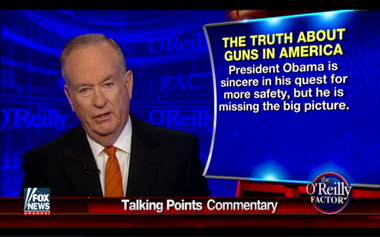 Image for Bill O'Reilly's bizarro gun-control argument: Did the Fox News host just stake out a reasonable position?