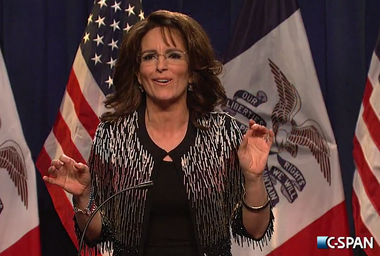 Tina fey sarah palin donald trump SNL