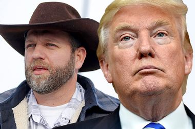Ammon Bundy, Donald Trump