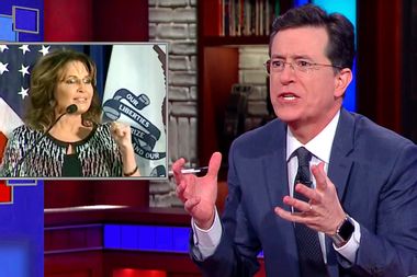 Sarah Palin, Stephen Colbert