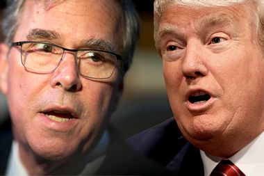 Jeb Bush, Donald Trump