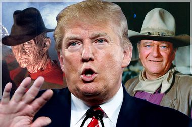 Freddy Krueger, Donald Trump, John Wayne