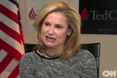 Image for Watch CNN's Dana Bash grill Heidi Cruz about her husband's intimate connections with Wall Street