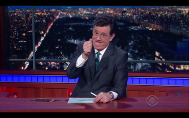 Image for Stephen Colbert's Antonin Scalia shocker: 