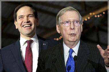 Marco Rubio, Mitch McConnell