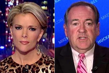 Image for Megyn Kelly shames Mike Huckabee into admitting he 