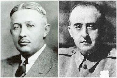 Torkild Rieber, Francisco Franco