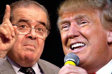Antonin Scalia, Donald Trump