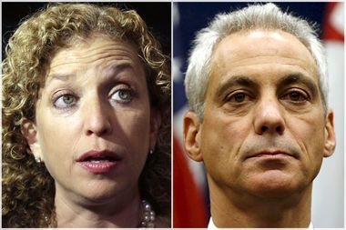 Debbie Wasserman Schultz, Rahm Emanuel