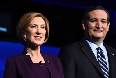 Image for Ted Cruz's #NeverTrump Hail Mary: Carly Fiorina to be announced as running mate