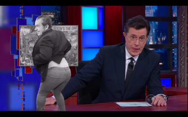 Image for The GOP is just this screwed: Stephen Colbert explains the options beyond Donald Trump