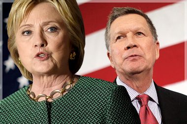 Hillary Clinton, John Kasich